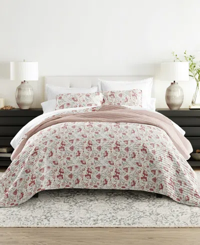 Ienjoy Home French Jacobean Reversible 2-pc. Quilt Set, Twin/twin Xl