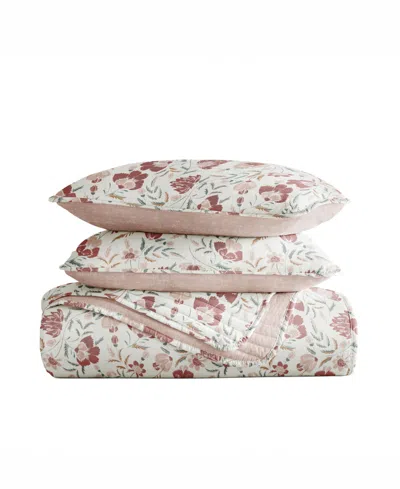 Ienjoy Home French Jacobean Reversible 2-pc. Quilt Set, Twin/twin Xl