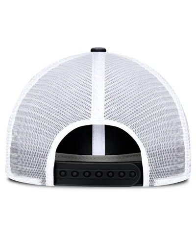 Fanatics Men's Black/white Nashville Predators Averie Trucker Adjustable Hat