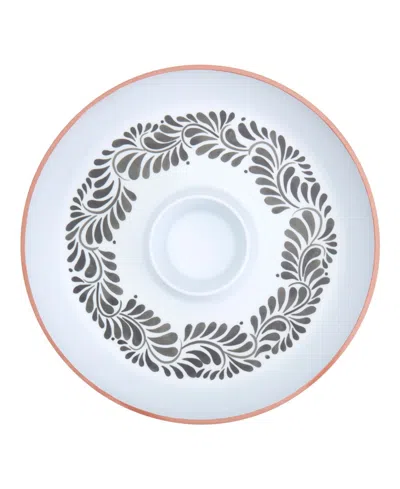 Infuse 16" Melamine Chip And Dip Platter