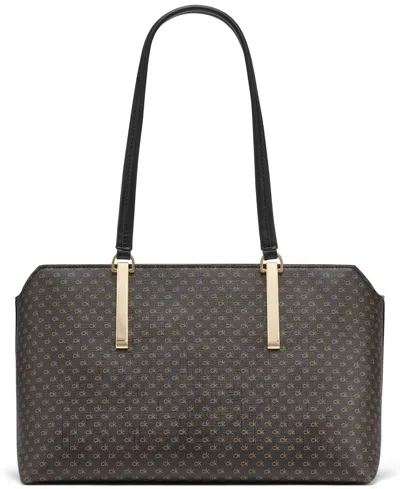 Calvin Klein Lori Signature Tote Bag