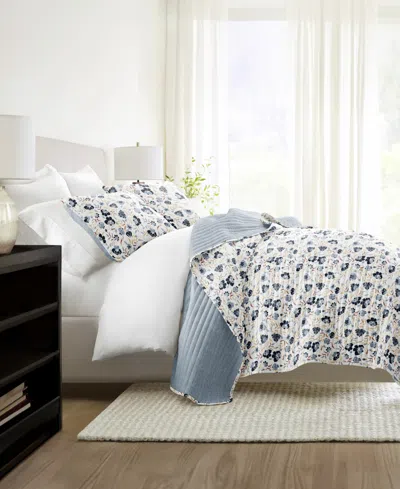 Ienjoy Home French Jacobean Reversible 3-pc. Quilt Set, King/california King