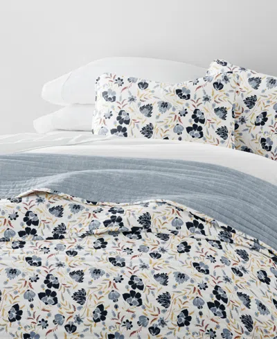 Ienjoy Home French Jacobean Reversible 3-pc. Quilt Set, King/california King