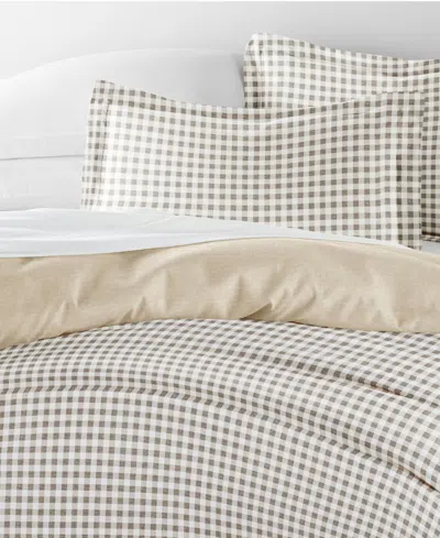 Ienjoy Home Timeless Pattern Reversible 3-pc. Duvet Cover Set, King/california King