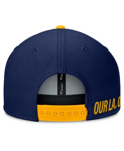 Fanatics Men's Navy La Galaxy Sitter Snapback Hat