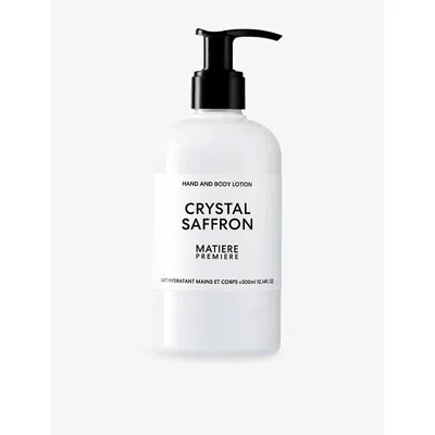 Matiere Premiere Crystal Saffron Hand And Body Lotion 300ml