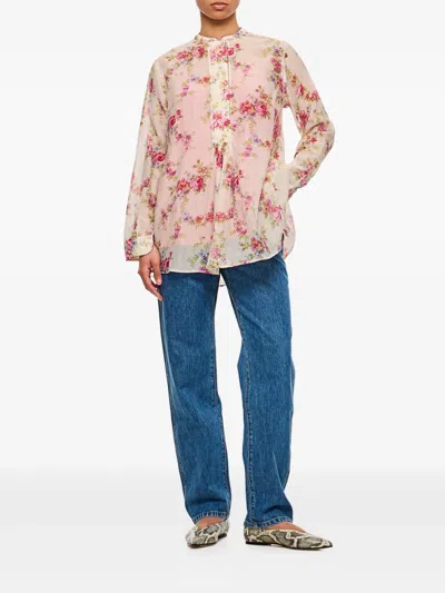 Péro Floral-print Blouse
