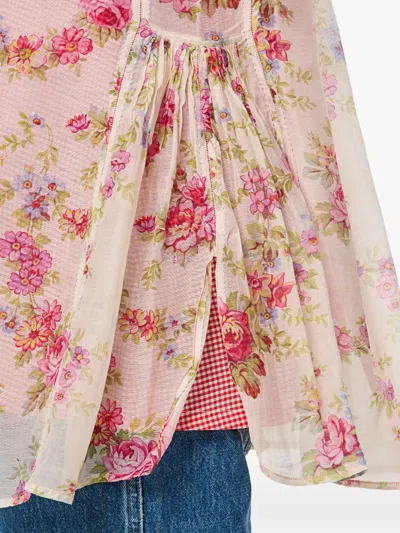 Péro Floral-print Blouse