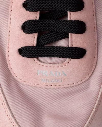 Prada Collapse Sneakers Elasticated Collar In Multi