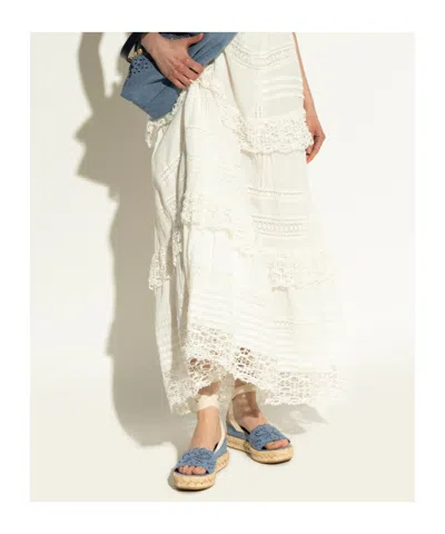 Jimmy Choo Arlee 60 Flatform Wedge Sandals In Blue