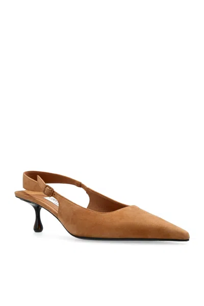 Jimmy Choo Slingback Amel In Tan/ Tortoise