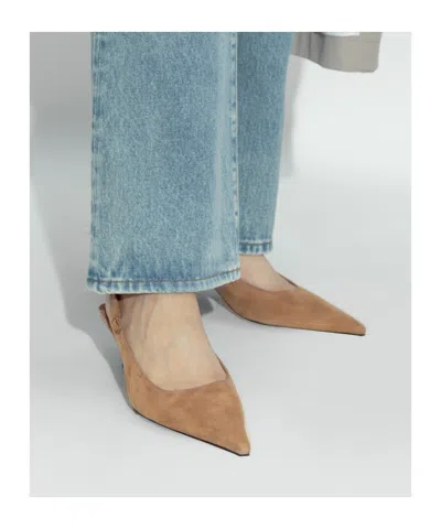 Jimmy Choo Slingback Amel In Tan/ Tortoise