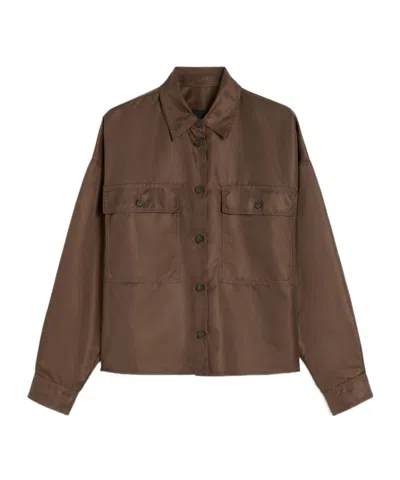 Weekend Max Mara Max Mara Weekend Short Waterproof Twill Jacket
