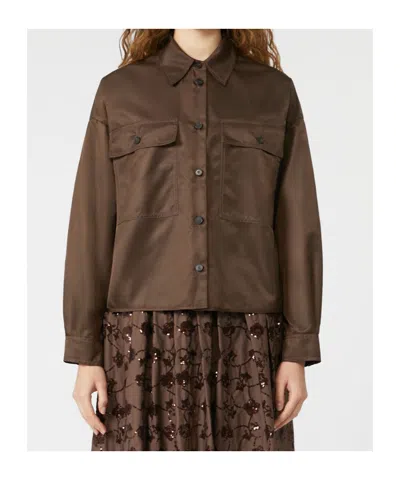 Weekend Max Mara Max Mara Weekend Short Waterproof Twill Jacket