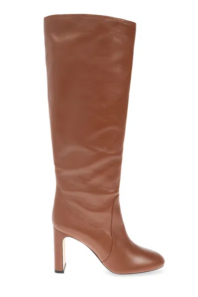 Stuart Weitzman Tubo Knee Length Boots In Brown