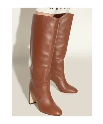 Stuart Weitzman Tubo Knee Length Boots In Brown