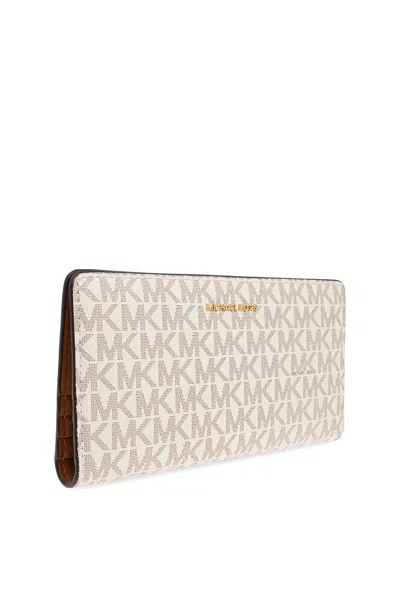 Michael Michael Kors Bifold Wallet In Neutral