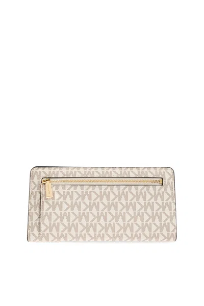 Michael Michael Kors Bifold Wallet In Neutral