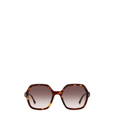 Isabel Marant Brown Havana Acetate Sunglasses