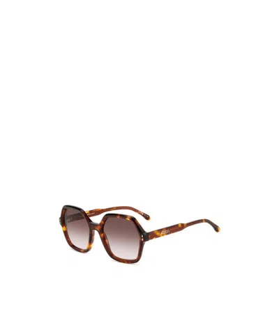 Isabel Marant Brown Havana Acetate Sunglasses