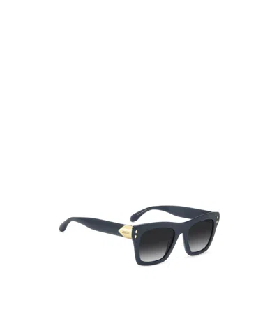 Isabel Marant 51mm Rectangular Sunglasses In Blue