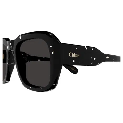 Chloé Oversize-frame Sunglasses In Black