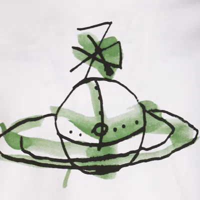 Vivienne Westwood Crew Neck Graphic Print Short Sleeves