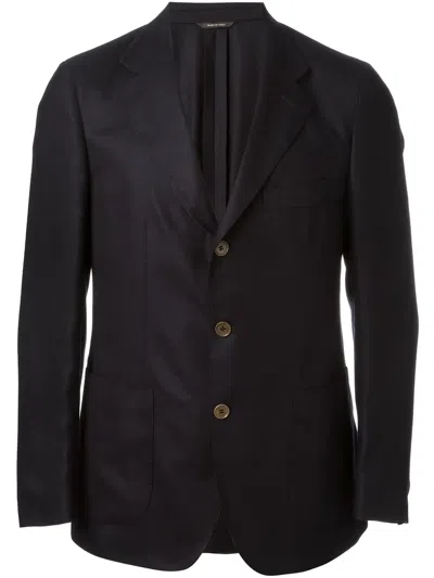 三纽扣西装夹克