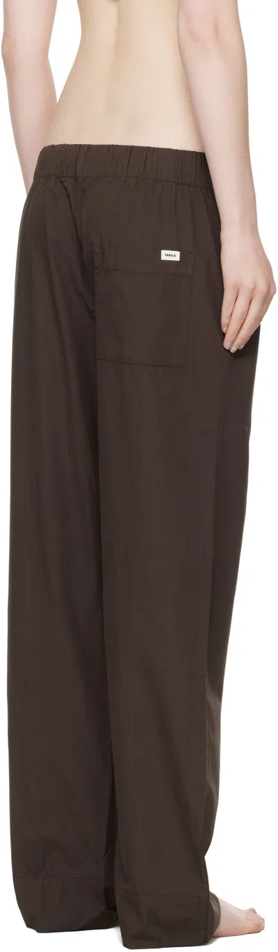 Tekla Comfortable Poplin Sleepwear Trousers