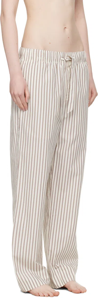 Tekla Stripe-pattern Pajama Trousers
