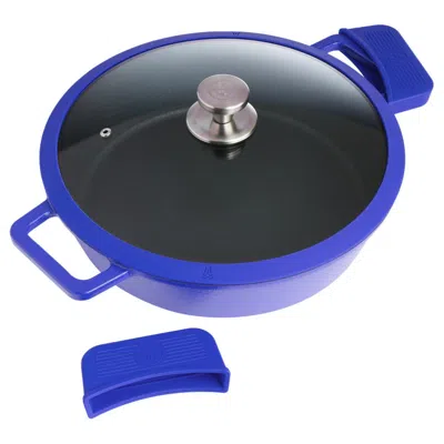 Kitchen Hq 4.5-quart Cast Iron Nonstick Braiser Refurbished