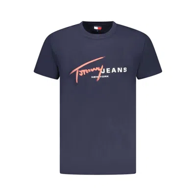 Tommy Hilfiger Blue Cotton Men T-shirt