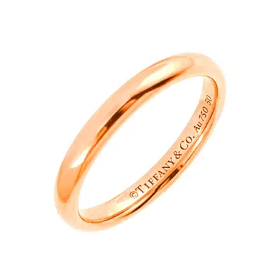 Pre-owned Tiffany & Co Pink Gold (18k) Band Ring ()