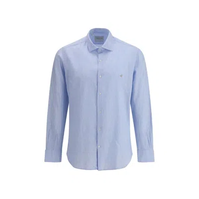 Brooksfield Cotton And Linen Shirt