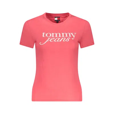 Tommy Hilfiger Pink Cotton Women T-shirt