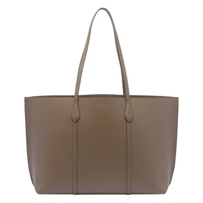Tory Burch Perry Shoulder Bags Beige