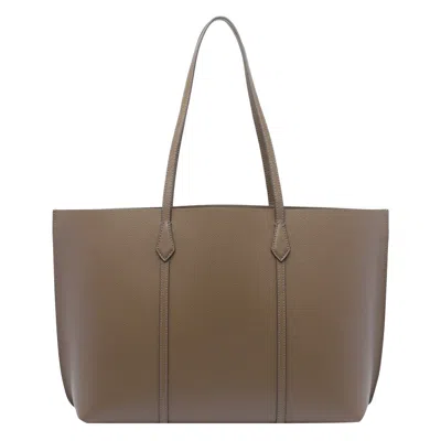 Tory Burch Perry Shoulder Bags Beige