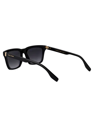 Marc Jacobs Squared Sunglasses Marc 842/s 2 M2 In Black