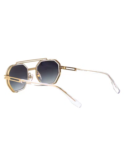Marc Jacobs Aviator-frame Sunglasses In Gold