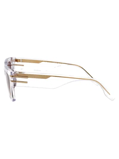 Marc Jacobs Square-frame Sunglasses In Brown