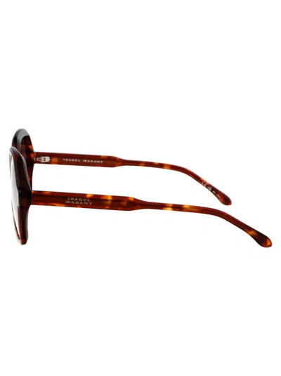 Isabel Marant Brown Havana Acetate Sunglasses