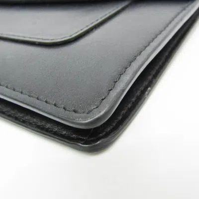 Pre-owned Bulgari Black Leather Shoulder Bag ()