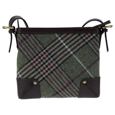 Pre-owned Burberry Multicolour Wool Shoulder Bag ()