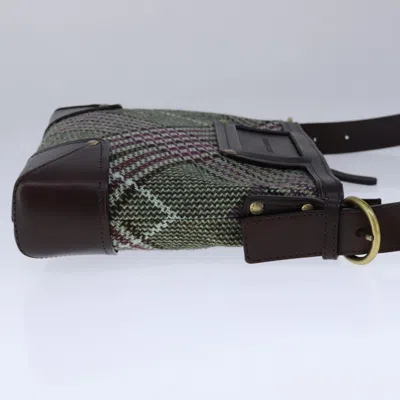 Pre-owned Burberry Multicolour Wool Shoulder Bag ()