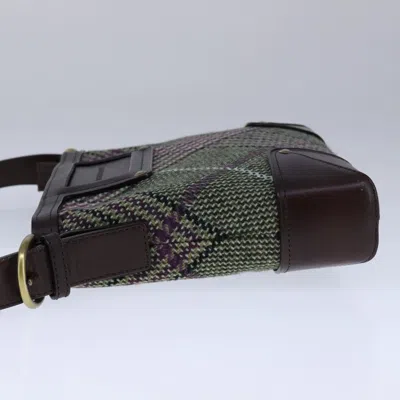 Pre-owned Burberry Multicolour Wool Shoulder Bag ()