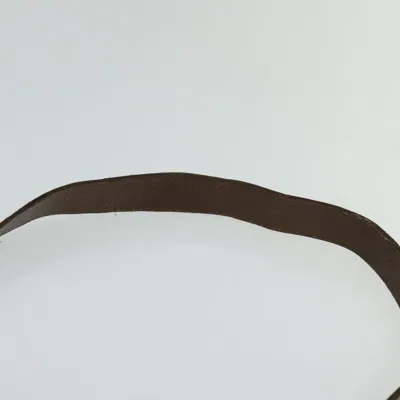 Pre-owned Celine Céline Macadam Brown Canvas Shoulder Bag ()