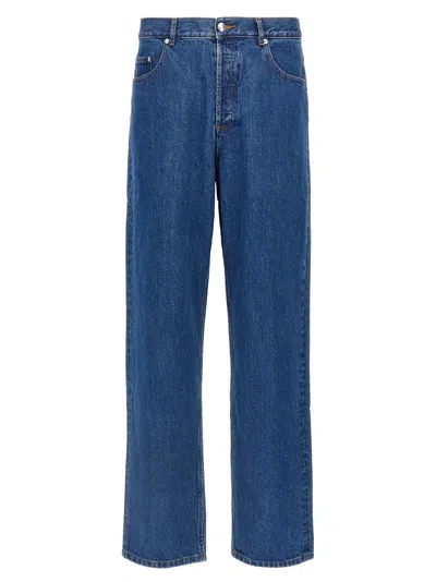 Apc A.p.c. Relaxed Jeans In Blue