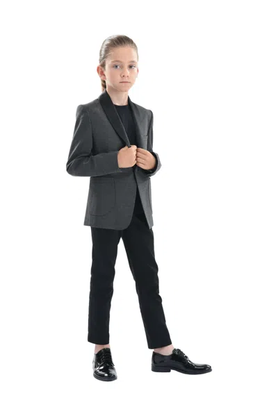 Moustache Gray Olivero Casual Dress Outfit By Childsplay Clothing