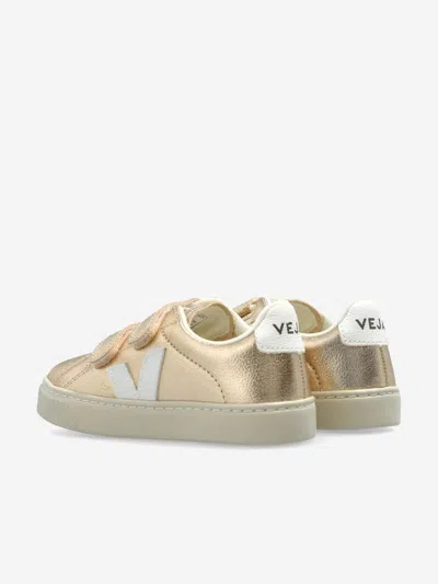 Veja Girls Chromefree Leather Small Esplar Traners