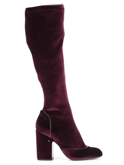 Laurence Dacade Pull-on Knee Length Boots In Pink